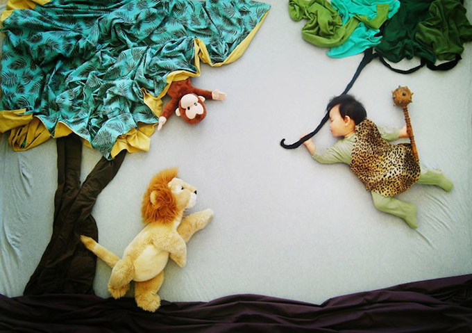 Mother-Creates-Adorable-Adventures-for-Her-Sleeping-7