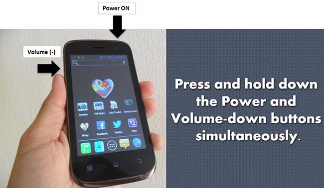 How to screenshot or capture using MyPhone and Cherry Mobile Android Phones