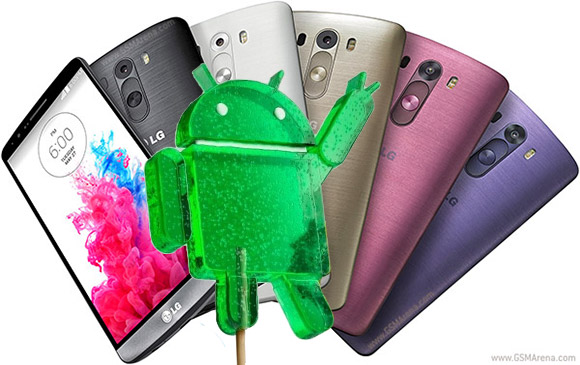 LG G3 update Android L