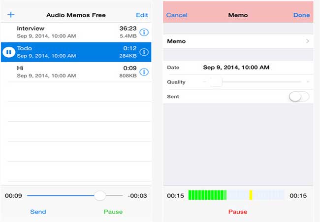 Audio-Memos-Free