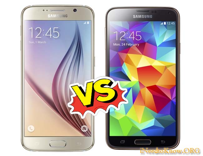 S6 vs S5 logo
