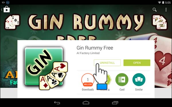 delete app on android 06