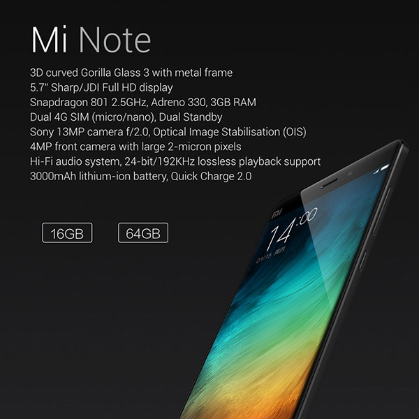 Xiaomi Mi Note 03